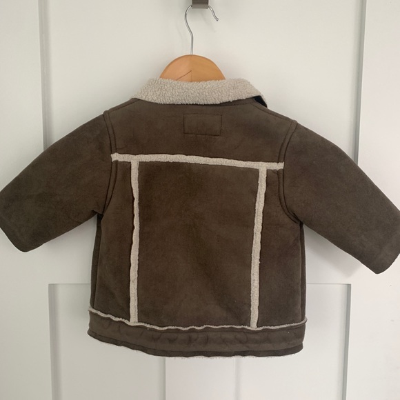 Baby Roots Shearling Coat 6-12 Months - Picture 4 of 4